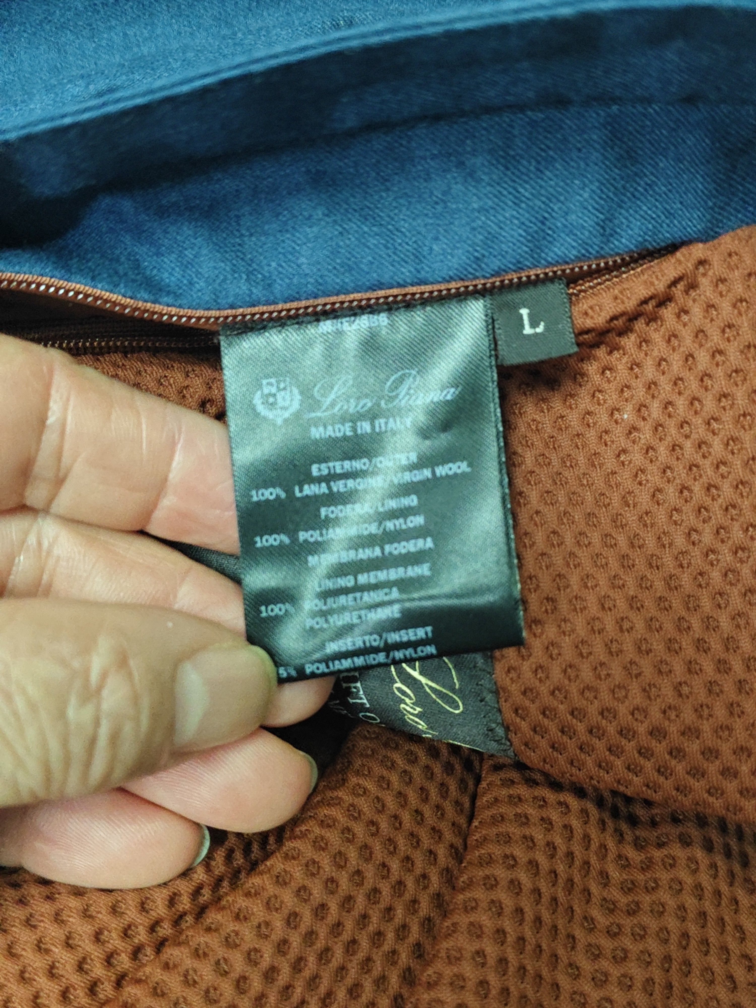 Loro Piana Loro Piana Wool Flight Jacket Size L Size L / US 10 / IT 46 - 4 Thumbnail