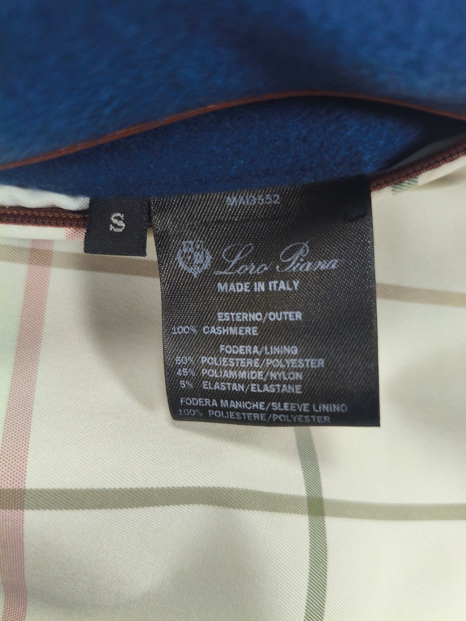Loro Piana Loro Piana Cashmere Hooded Jacket Size S Size US S / EU 44-46 / 1 - 4 Thumbnail