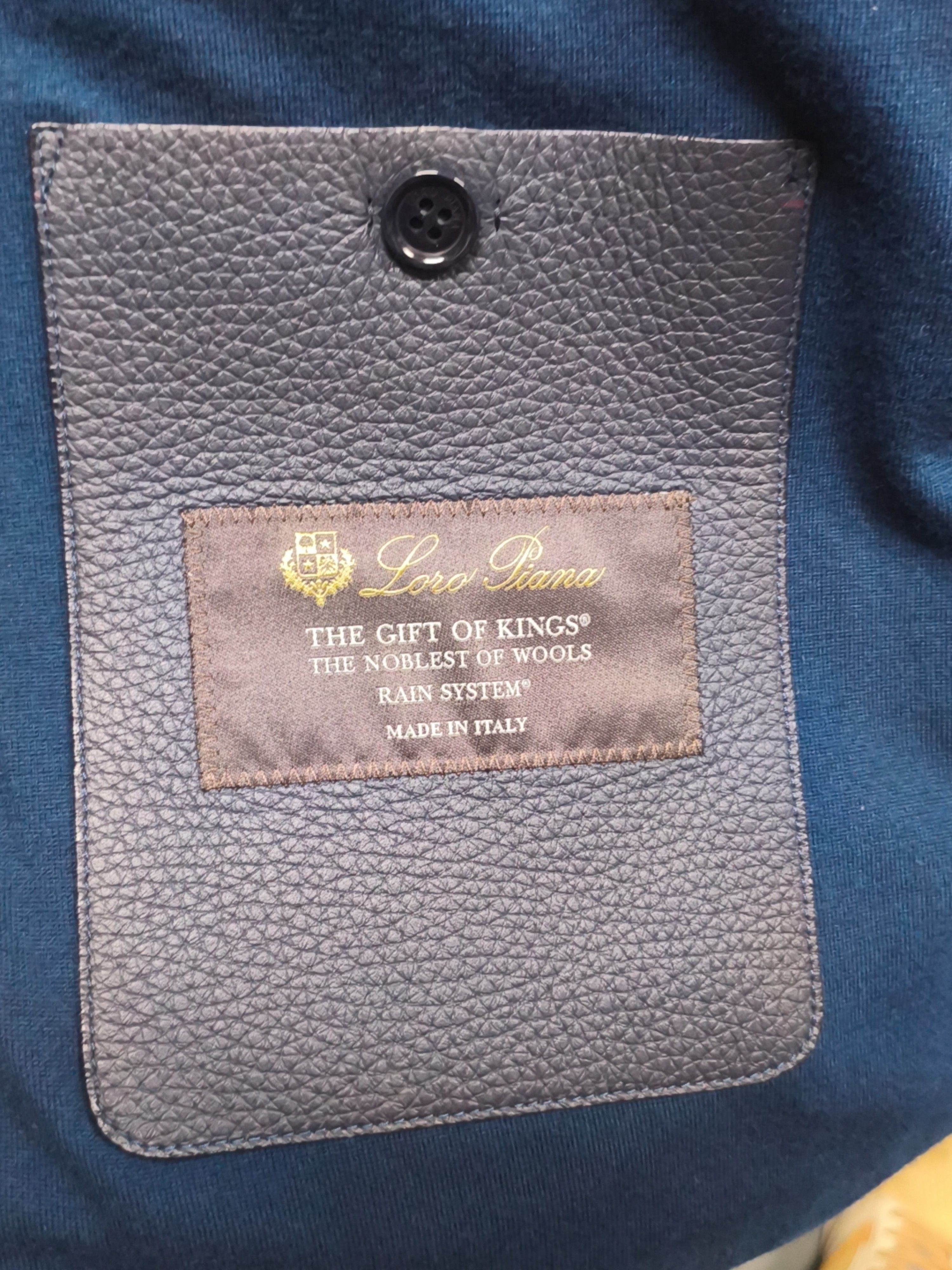 Loro Piana Loro Piana Rain System Down Jacket Blue Size M Size US M / EU 48-50 / 2 - 3 Thumbnail