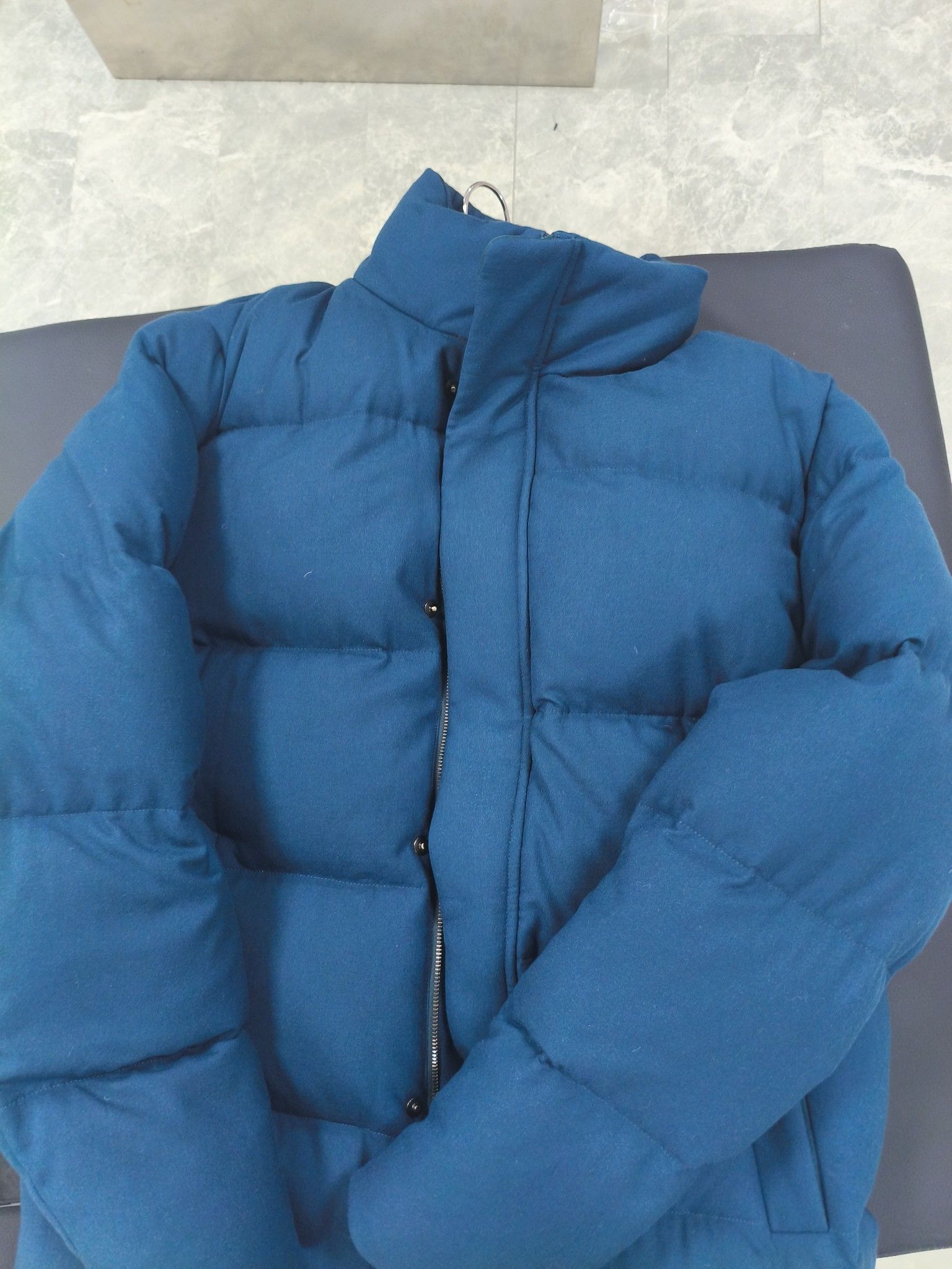 Loro Piana Loro Piana Rain System Down Jacket Blue Size M Size US M / EU 48-50 / 2 - 6 Thumbnail