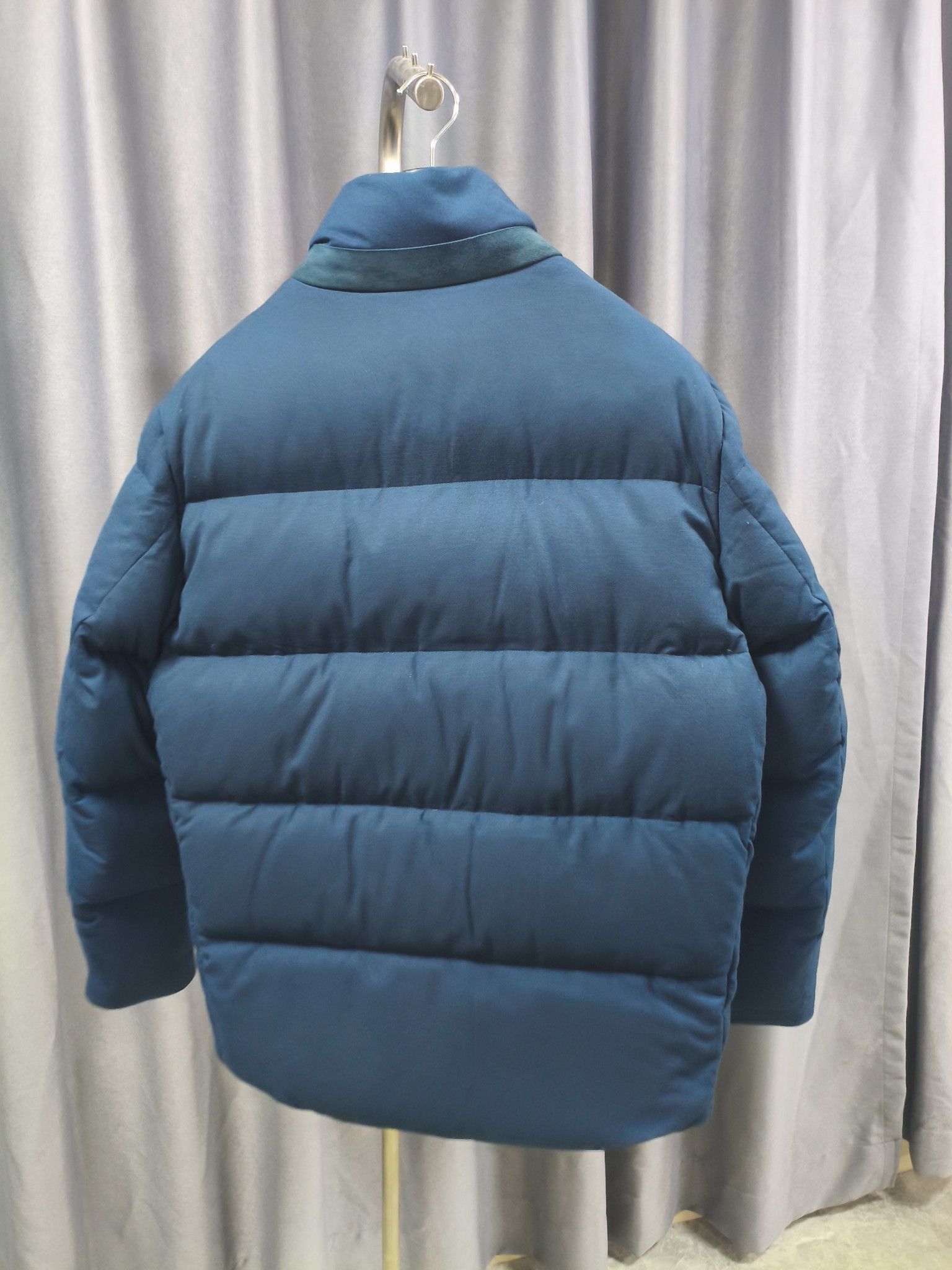 Loro Piana Loro Piana Rain System Down Jacket Blue Size M Size US M / EU 48-50 / 2 - 2 Thumbnail