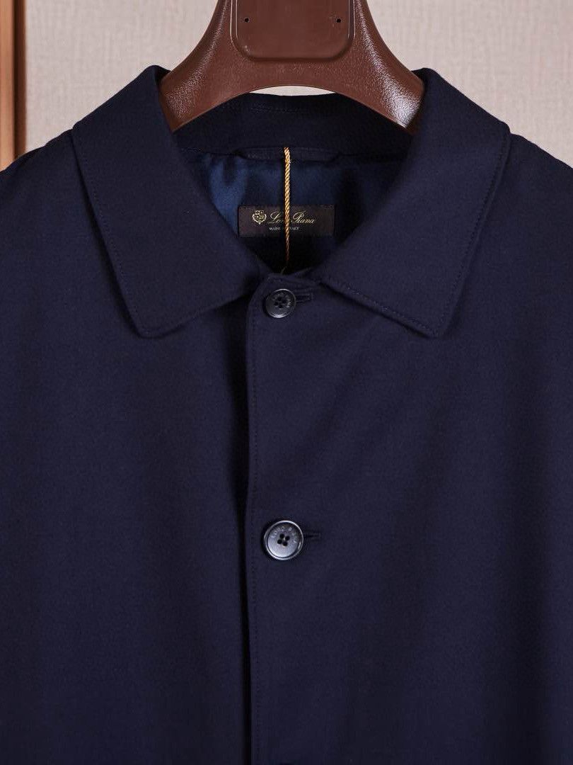 Loro Piana Loro Piana Gift of Kings Virgin Wool Coat Size XL Size US XL / EU 56 / 4 - 4 Thumbnail