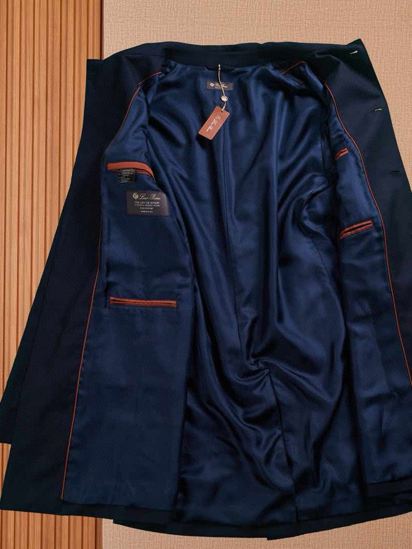 Loro Piana Loro Piana Gift of Kings Virgin Wool Coat Size XL Size US XL / EU 56 / 4 - 3 Thumbnail