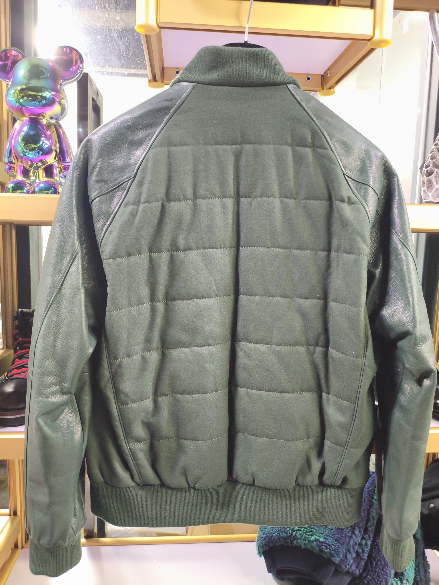Loro Piana Loro Piana Quilted Leather Bomber Jacket Size M Size US M / EU 48-50 / 2 - 2 Thumbnail