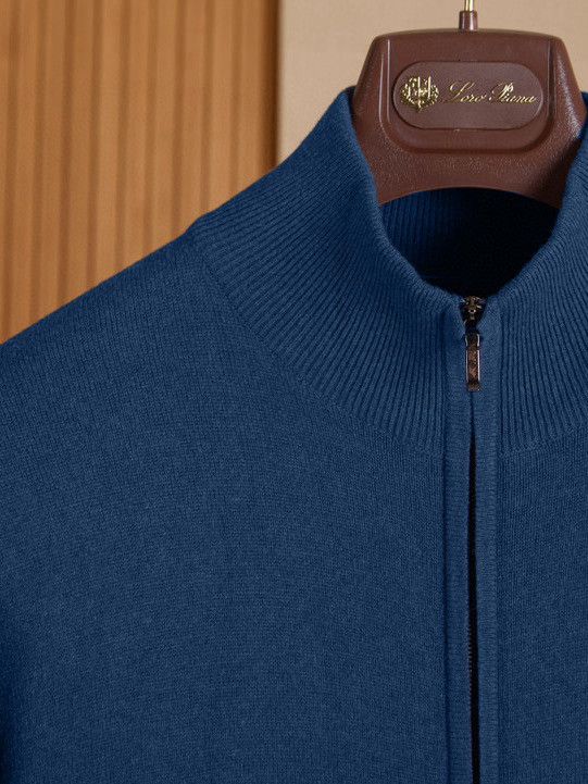 Loro Piana Loro Piana Vicuña Zip-Up Jacket Size 54 Size US L / EU 52-54 / 3 - 4 Thumbnail