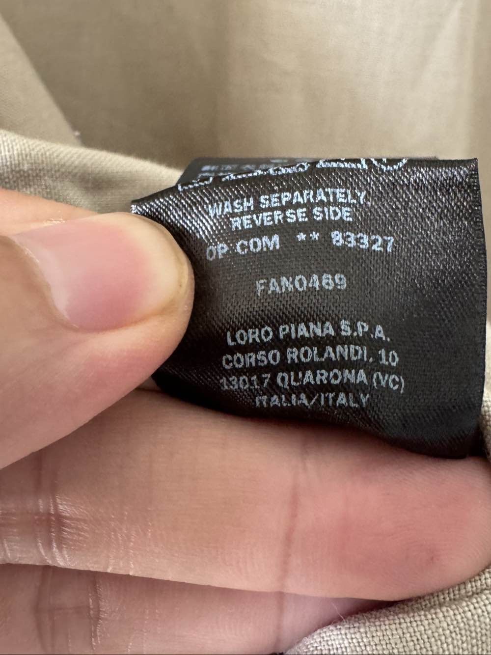 Loro Piana Loro Piana Linen Zip Jacket Size M Size US M / EU 48-50 / 2 - 6 Thumbnail