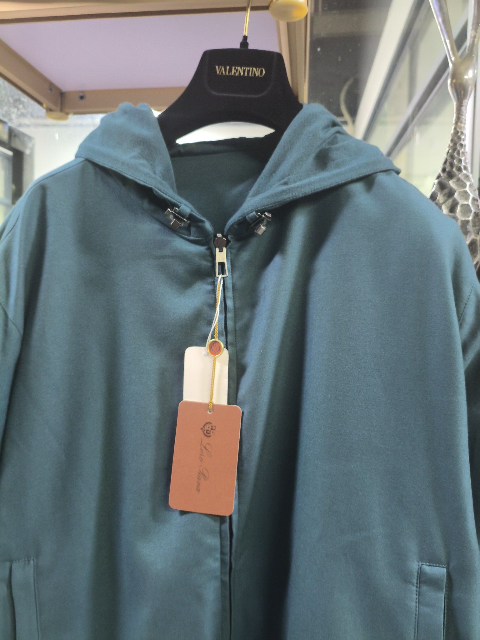 Loro Piana Loro Piana Rain System Hooded Jacket Size L Size US L / EU 52-54 / 3 - 7 Thumbnail