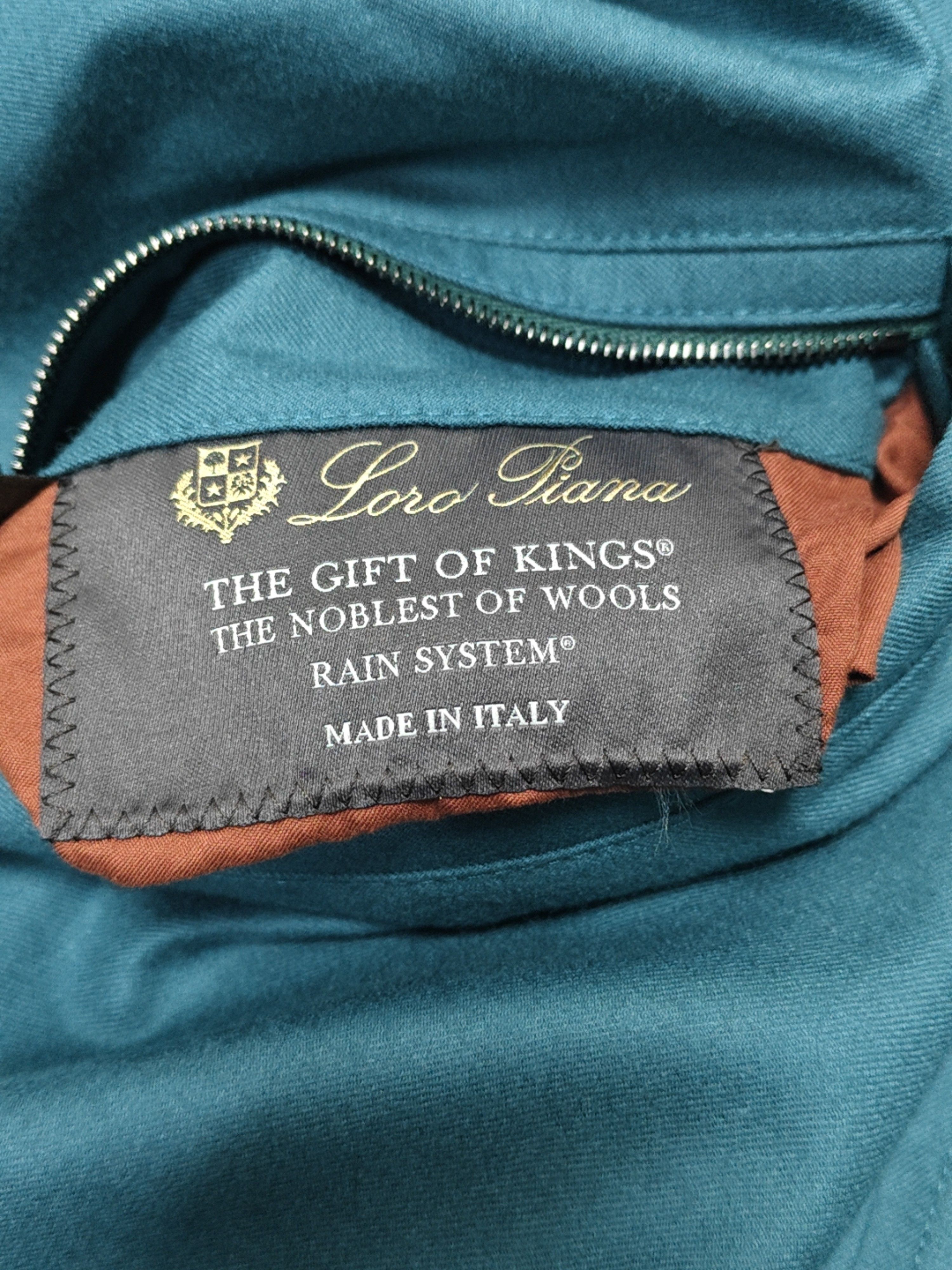 Loro Piana Loro Piana Rain System Zip Hoodie Size S Size US S / EU 44-46 / 1 - 3 Thumbnail