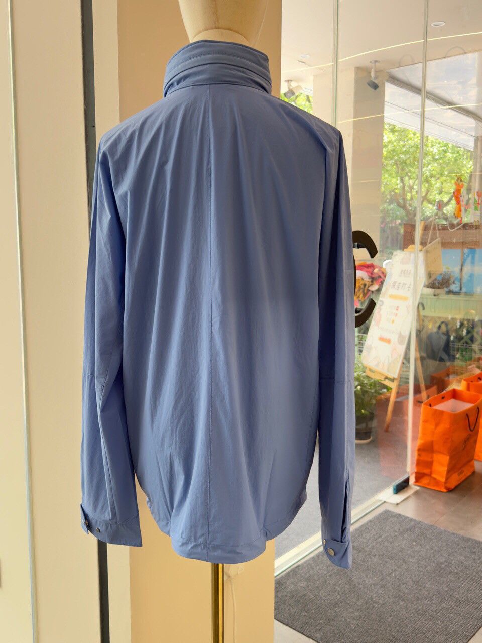 Loro Piana Loro Piana Nylon Blend Windbreaker Jacket Size IT 42 Size M / US 6-8 / IT 42-44 - 2 Thumbnail
