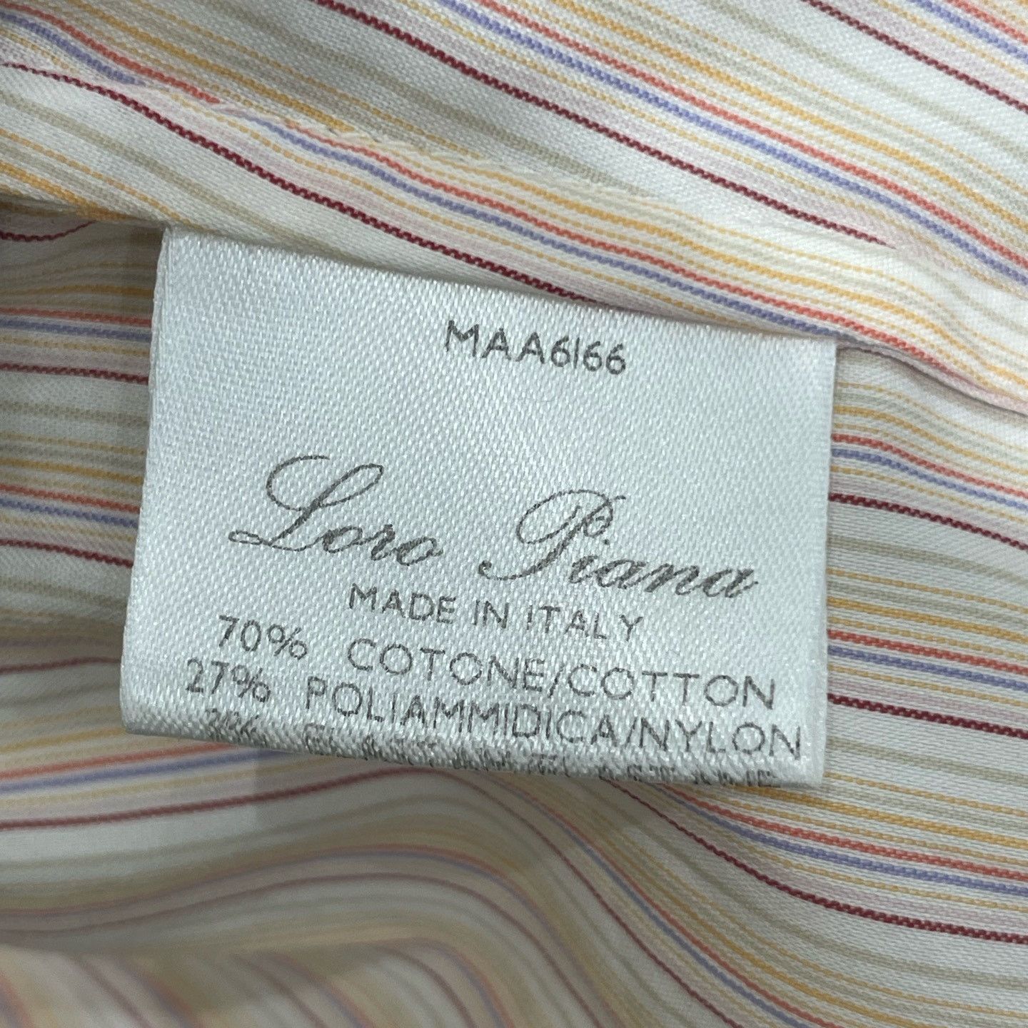 Loro Piana Loro Piana Striped Button Up Shirt Size 42 Size M / US 6-8 / IT 42-44 - 4 Thumbnail
