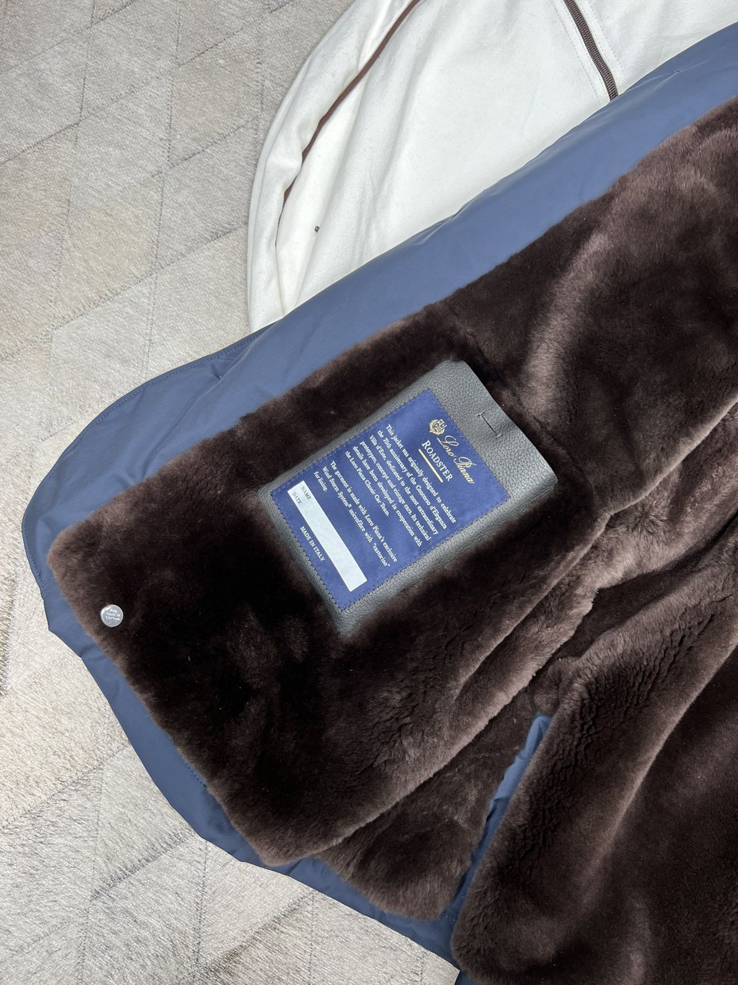 Loro Piana Loro Piana Roadster Fur-Lined Jacket Size XS Size US XS / EU 42 / 0 - 3 Thumbnail
