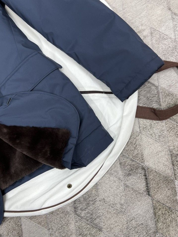 Loro Piana Loro Piana Roadster Fur-Lined Jacket Size XS Size US XS / EU 42 / 0 - 6 Thumbnail