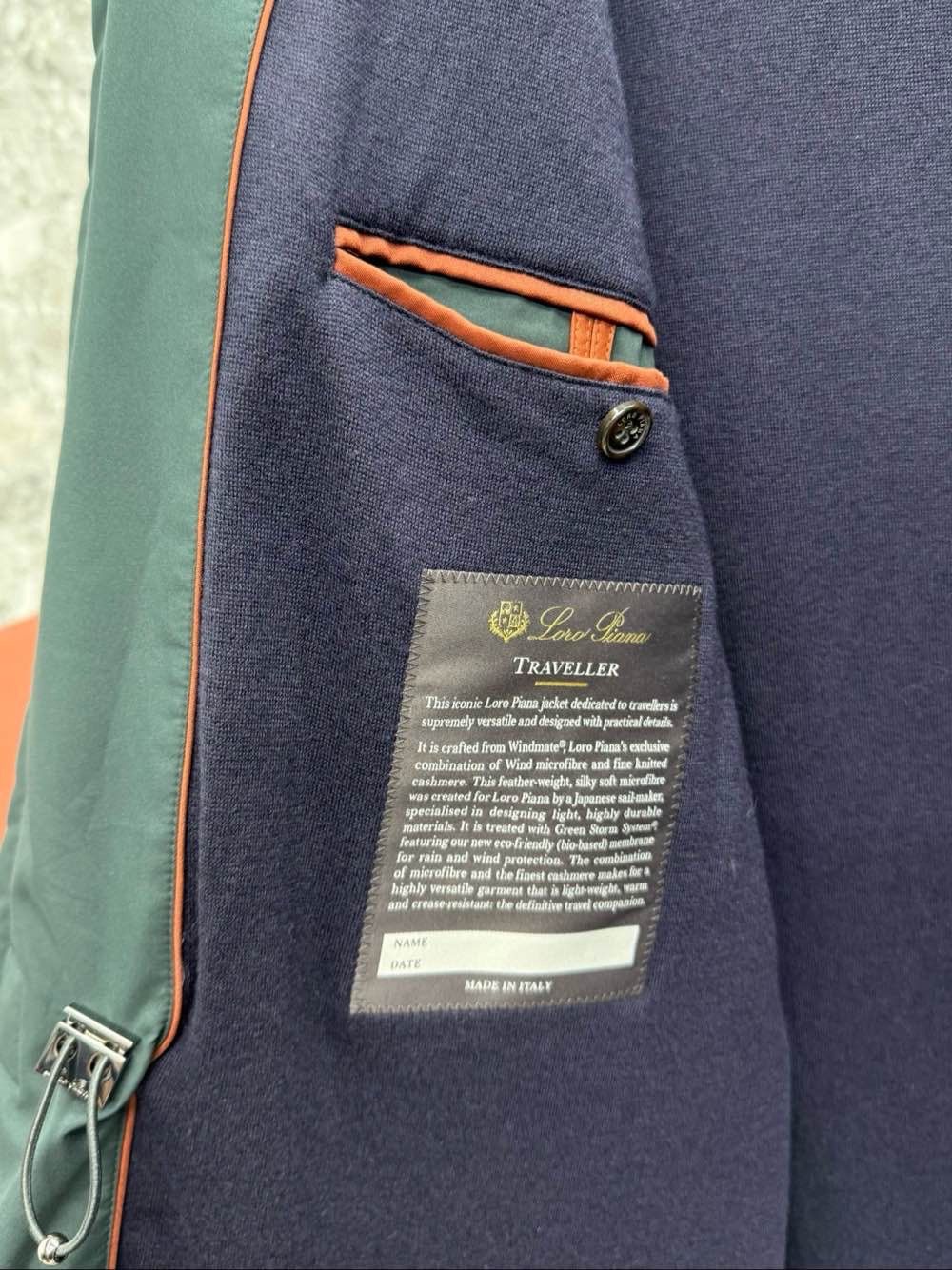 Loro Piana Loro Piana Traveller Windmate Cashmere Jacket Size 50 Size US M / EU 48-50 / 2 - 7 Thumbnail