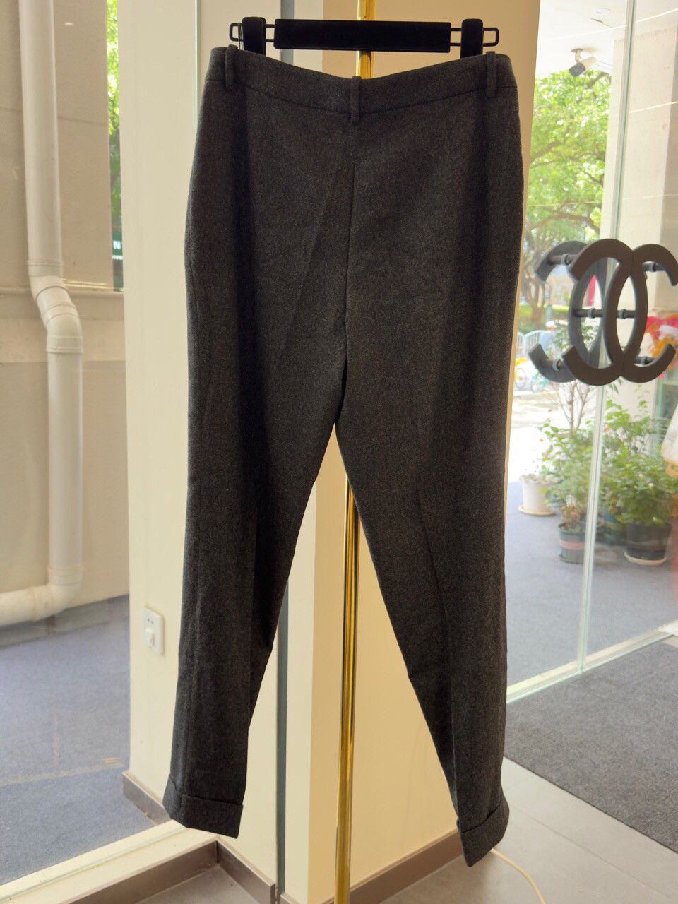 Loro Piana Loro Piana Cashmere Silk Trousers Size 42 Size 28" / US 6 / IT 42 - 2 Thumbnail