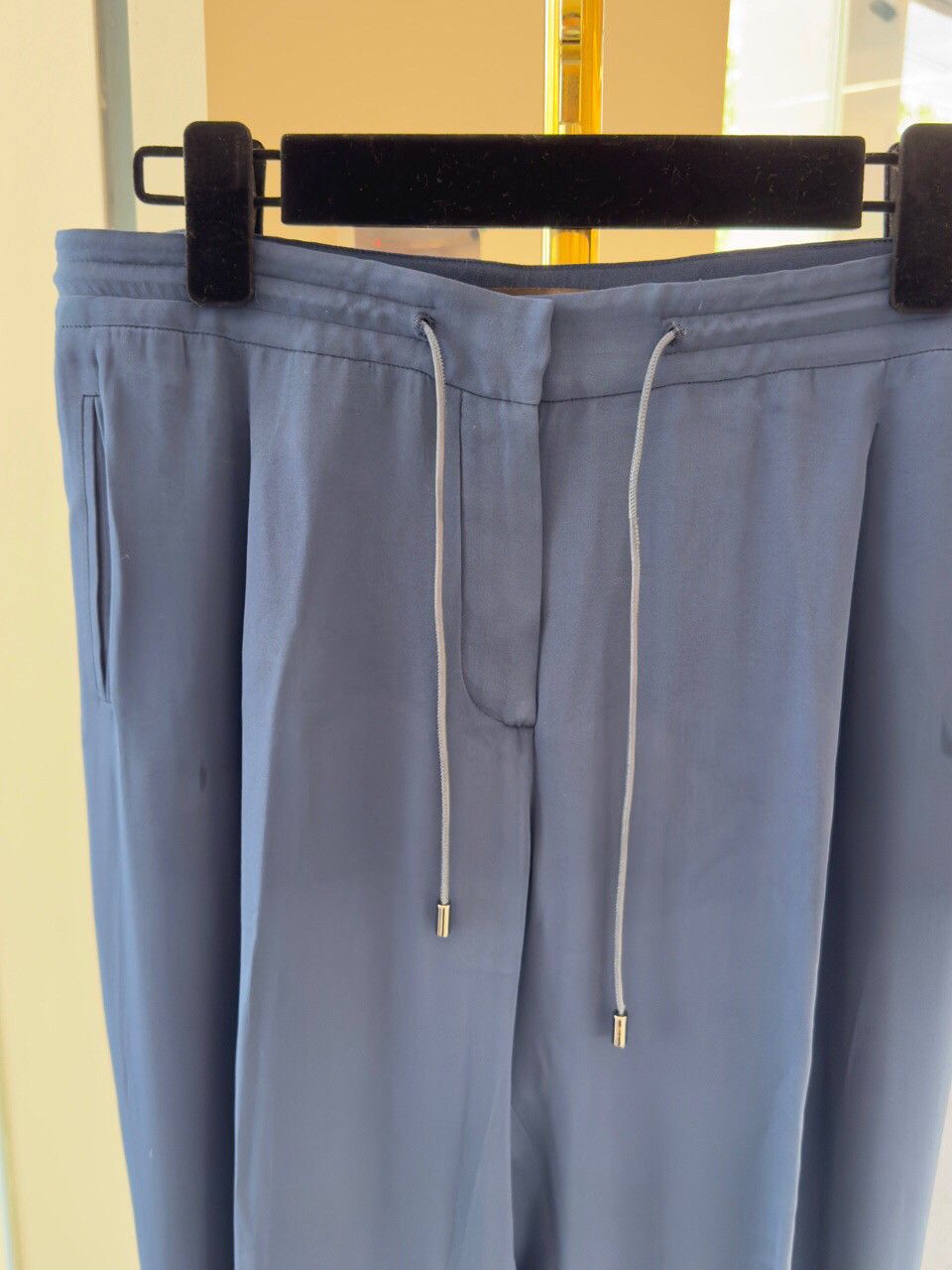 Loro Piana Loro Piana Silk Drawstring Pants Size IT 42 Size 28" / US 6 / IT 42 - 7 Thumbnail