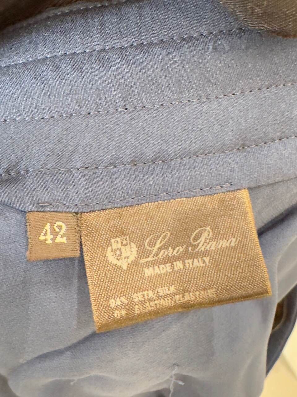 Loro Piana Loro Piana Silk Drawstring Pants Size IT 42 Size 28" / US 6 / IT 42 - 5 Thumbnail