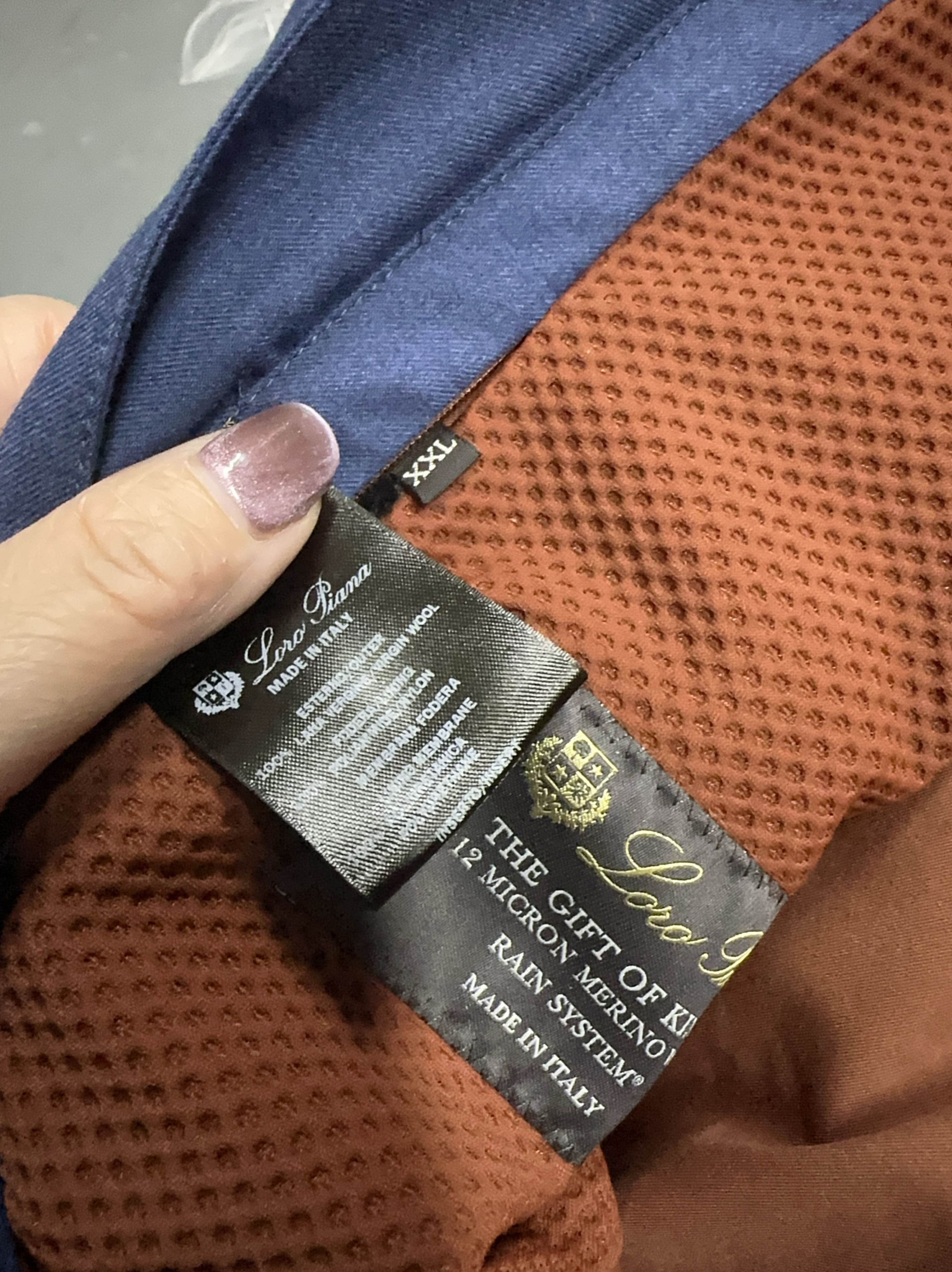Loro Piana Loro Piana Gift of Kings Merino Light Jacket XXL Size US XXL / EU 58 / 5 - 4 Thumbnail