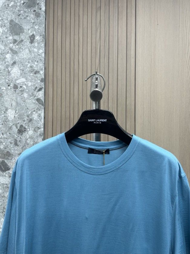 Loro Piana Loro Piana Virgin Wool Short Sleeve T-Shirt XXL Size US XXL / EU 58 / 5 - 6 Thumbnail