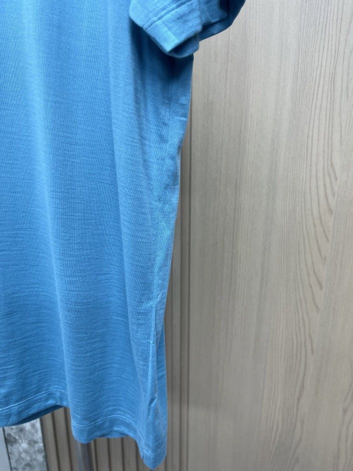 Loro Piana Loro Piana Virgin Wool Short Sleeve T-Shirt XXL Size US XXL / EU 58 / 5 - 7 Thumbnail