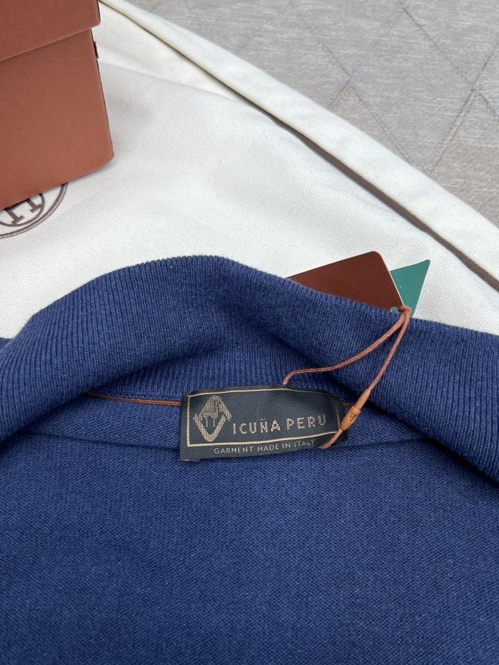Loro Piana Loro Piana Vicuna Zip Jacket Size 54 Size US L / EU 52-54 / 3 - 3 Thumbnail