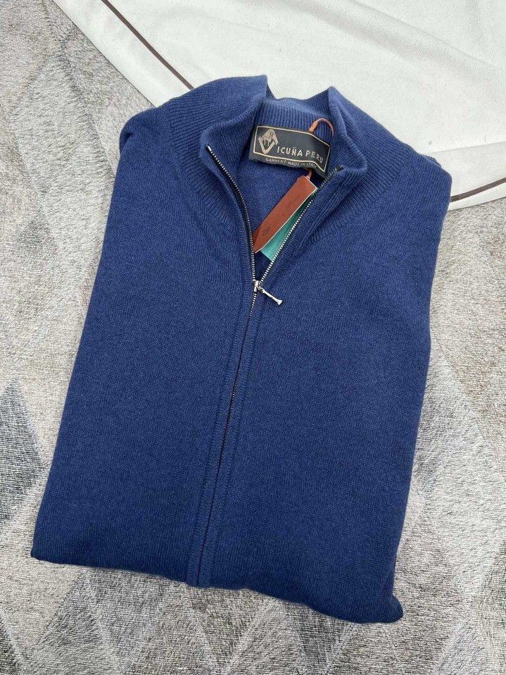 Loro Piana Loro Piana Vicuna Zip Jacket Size 54 Size US L / EU 52-54 / 3 - 7 Thumbnail