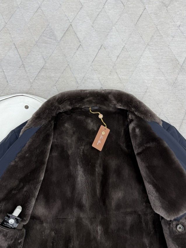 Loro Piana Loro Piana Sebring Fur Lined Heavy Coat Size M Size US M / EU 48-50 / 2 - 5 Thumbnail