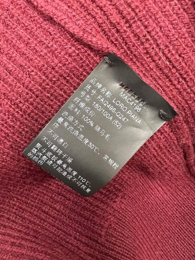 Loro Piana Loro Piana 100% Vicuna Sweater Size 52 Size US L / EU 52-54 / 3 - 4 Thumbnail
