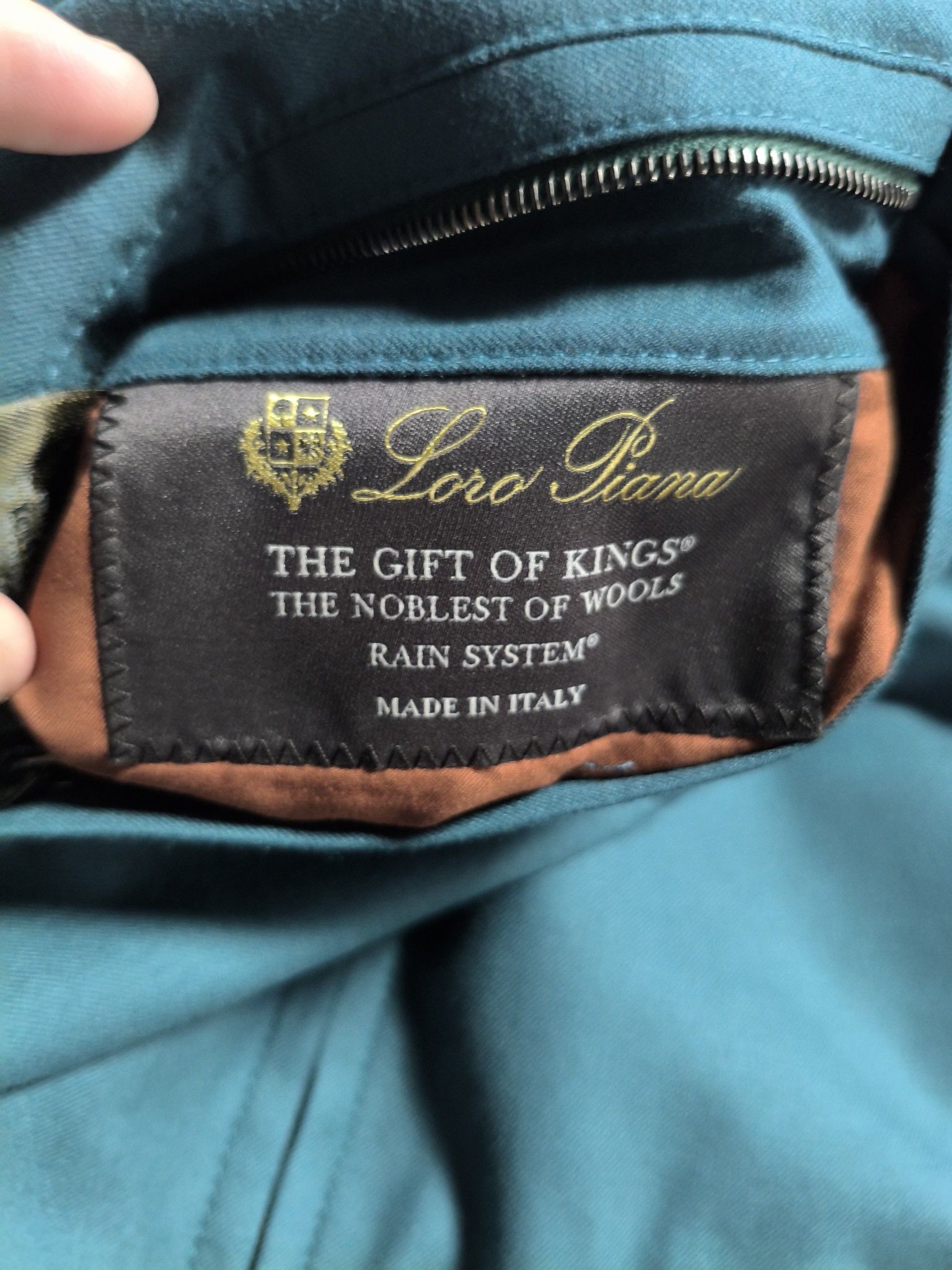 Loro Piana Loro Piana Rain System Hooded Jacket Size XL Size US XL / EU 56 / 4 - 3 Thumbnail