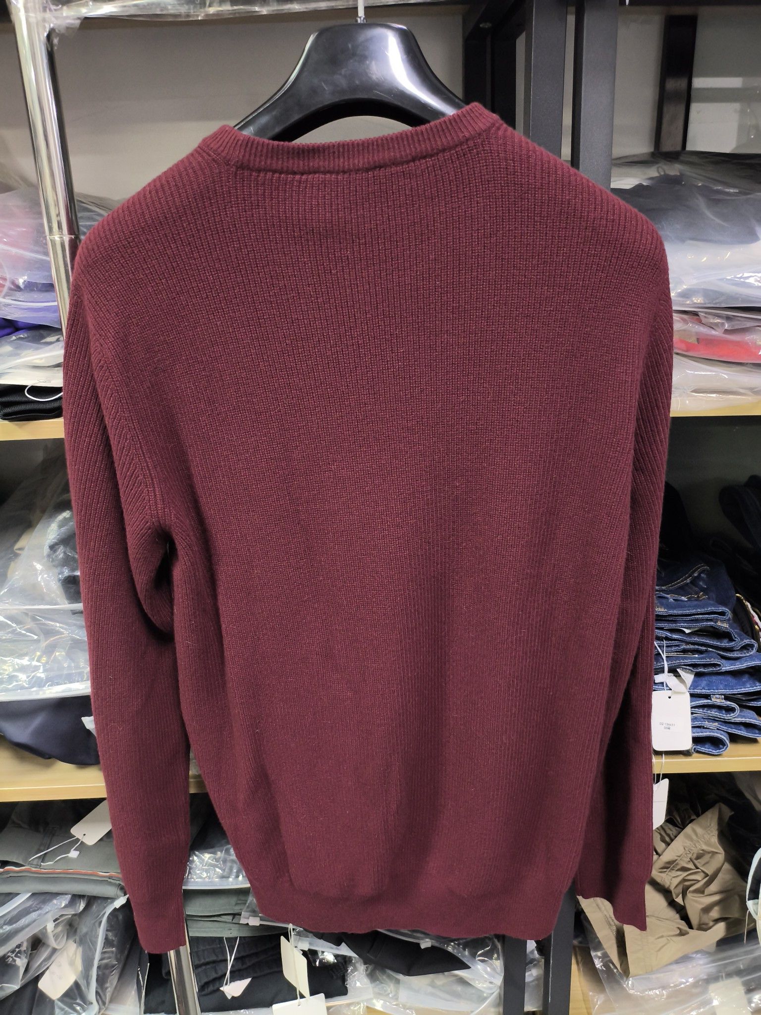 Loro Piana Loro Piana Vicuña Crewneck Sweater Burgundy Size 52 Size US L / EU 52-54 / 3 - 2 Thumbnail