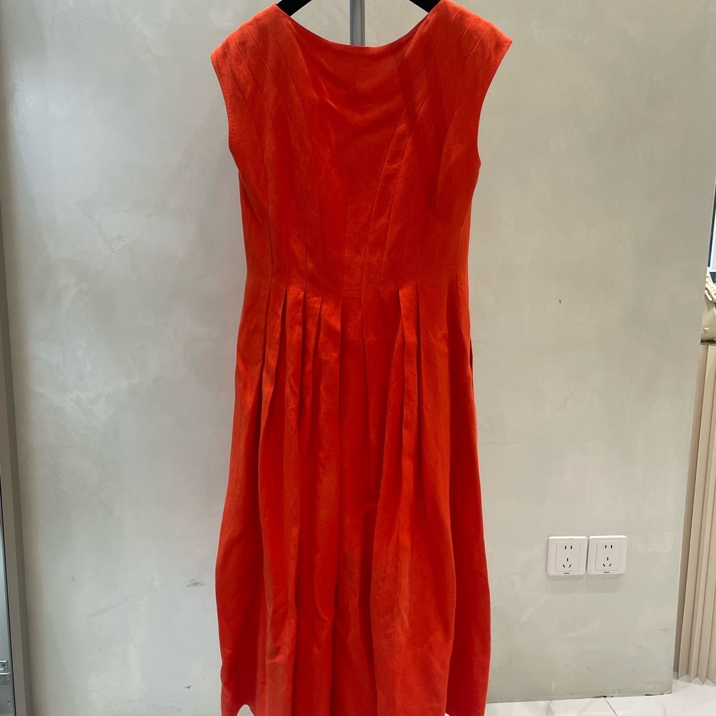 Loro Piana Loro Piana Linen Silk Midi Dress IT 42 Size M / US 6-8 / IT 42-44 - 2 Thumbnail