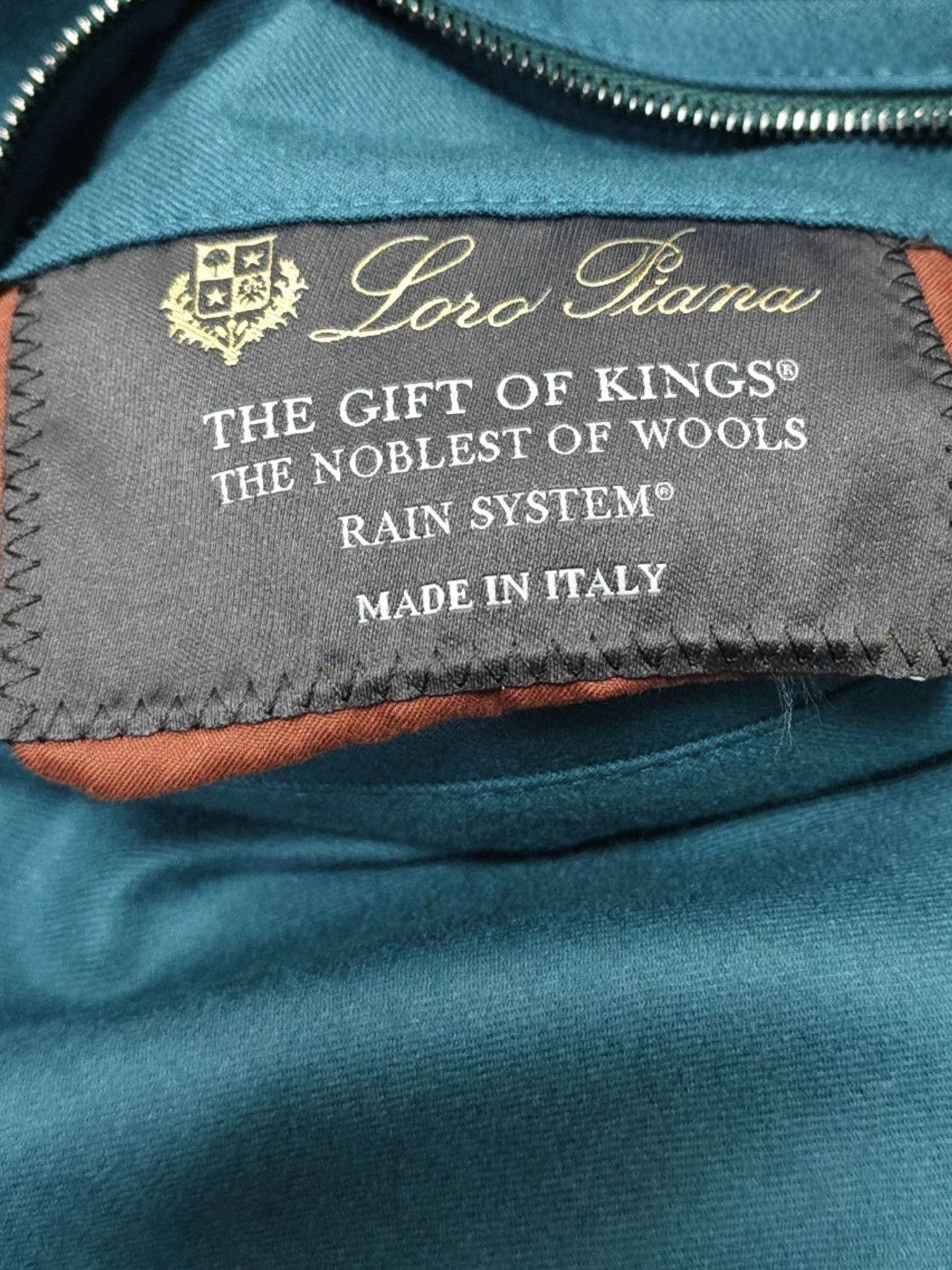 Loro Piana Loro Piana Rain System Zip Hoodie Size XL Size US XL / EU 56 / 4 - 3 Thumbnail