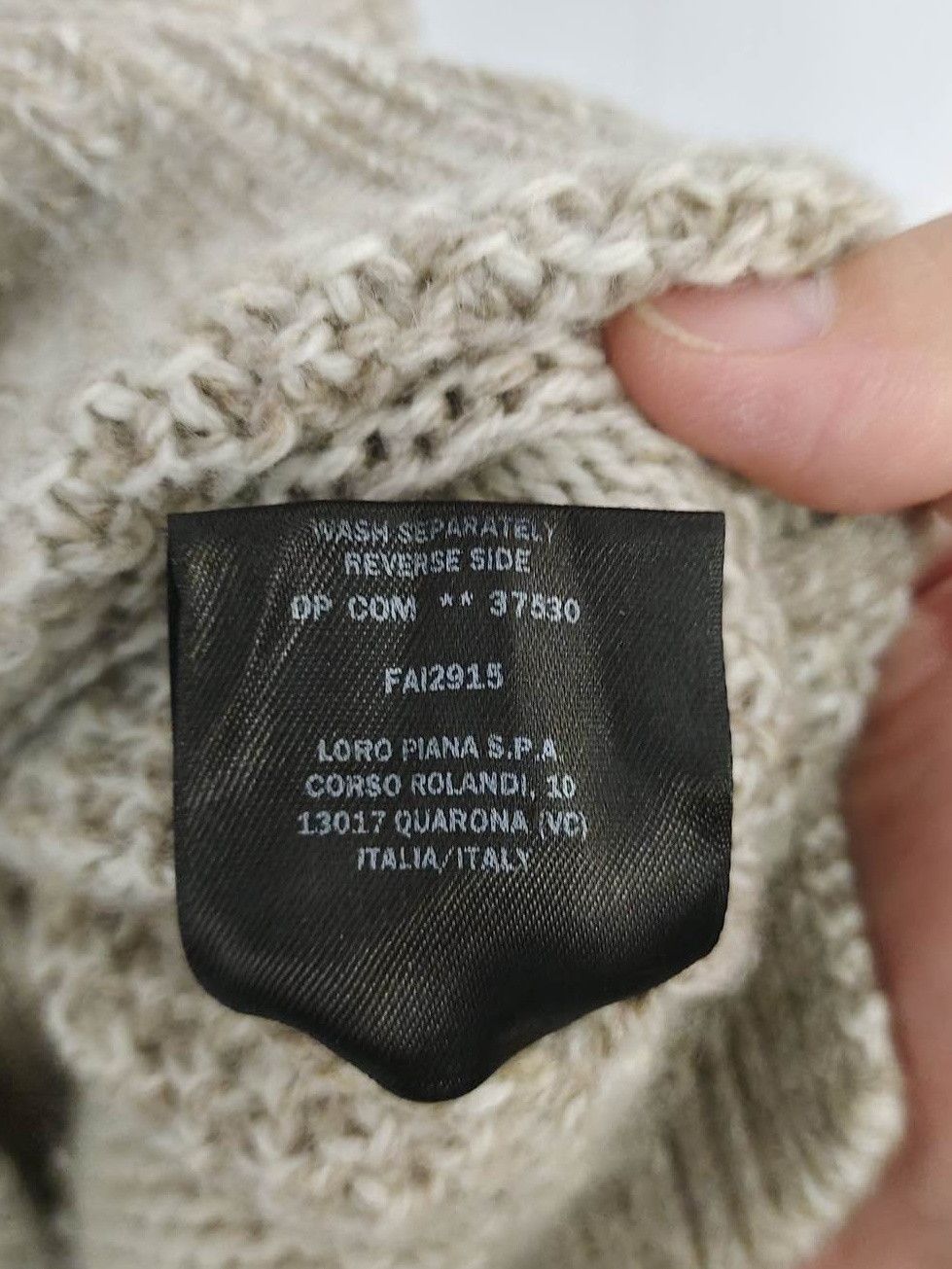 Loro Piana Loro Piana Plaid Turtleneck Sweater Size 38 Size XS / US 0-2 / IT 36-38 - 5 Thumbnail