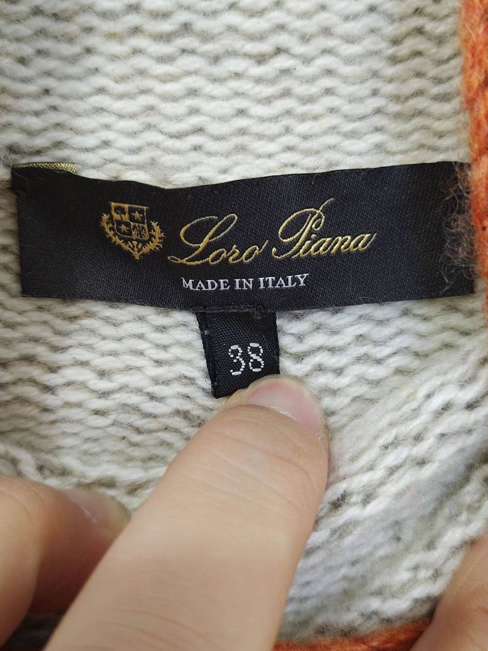 Loro Piana Loro Piana Plaid Turtleneck Sweater Size 38 Size XS / US 0-2 / IT 36-38 - 3 Thumbnail