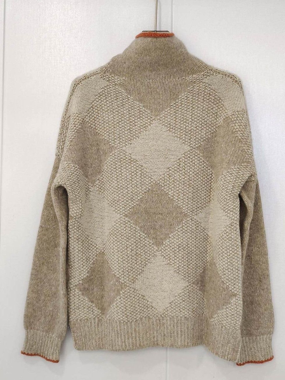 Loro Piana Loro Piana Plaid Turtleneck Sweater Size 38 Size XS / US 0-2 / IT 36-38 - 2 Thumbnail