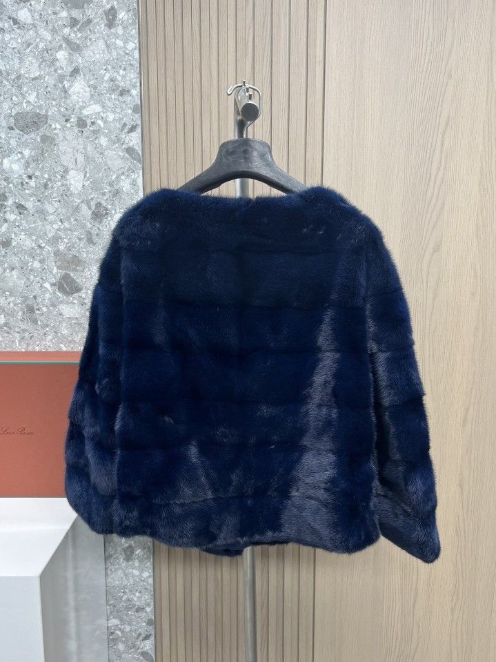 Loro Piana Loro Piana Mink Fur Jacket Size L Size L / US 10 / IT 46 - 2 Thumbnail