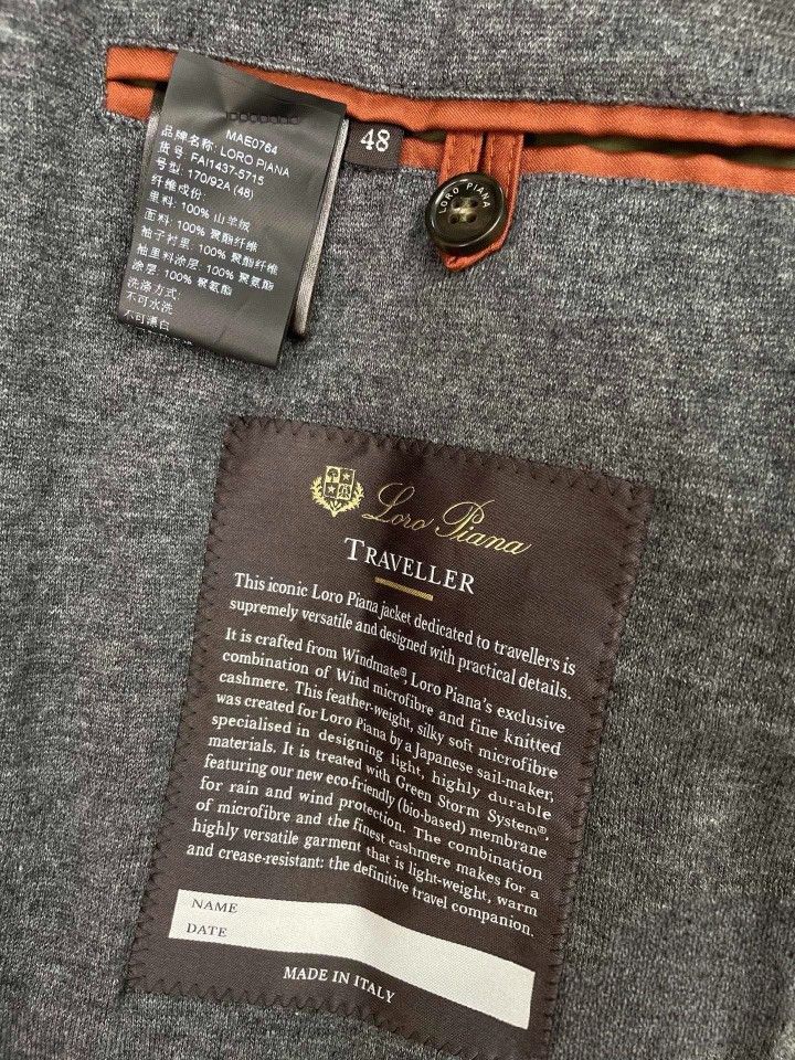 Loro Piana Loro Piana Windmate Traveller Jacket Size M Size US M / EU 48-50 / 2 - 4 Thumbnail