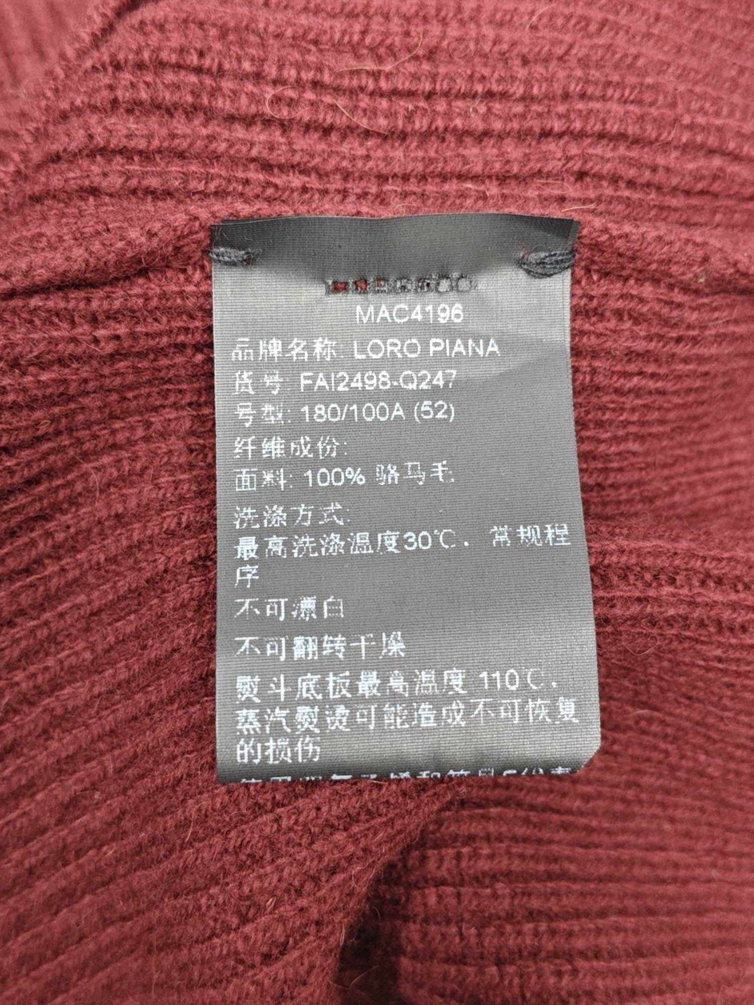 Loro Piana Loro Piana Vicuna Knit Sweater Size L Size US L / EU 52-54 / 3 - 4 Thumbnail
