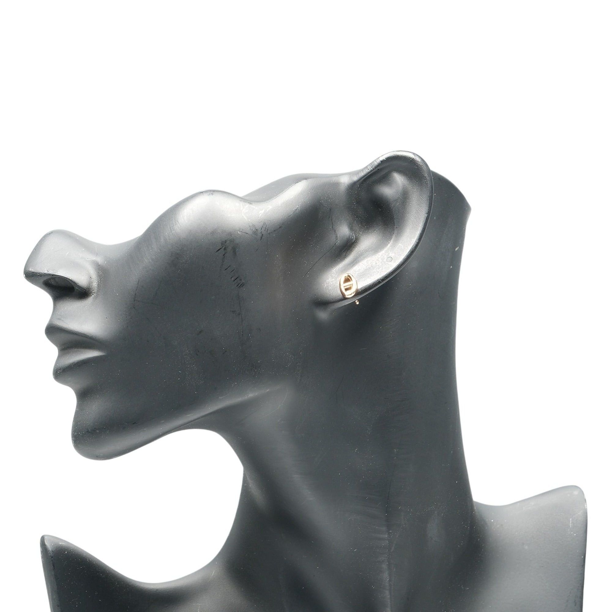 Hermes Hermes Chaine d'Ancre Earrings, 18K Pink Gold, Approx. 2.8g Size ONE SIZE - 2 Thumbnail