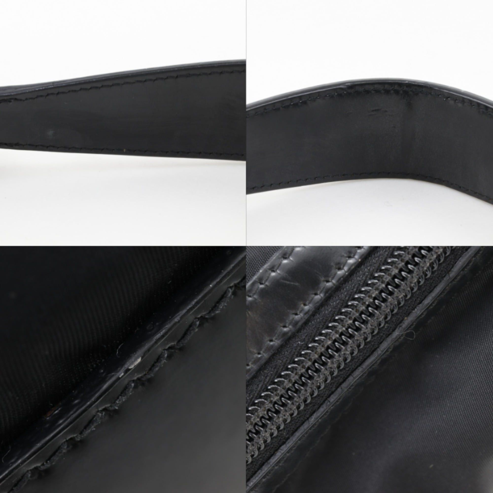 Prada Prada Shoulder Bag BR3212 Nylon NERO Black A5 Women's Size ONE SIZE - 8 Thumbnail