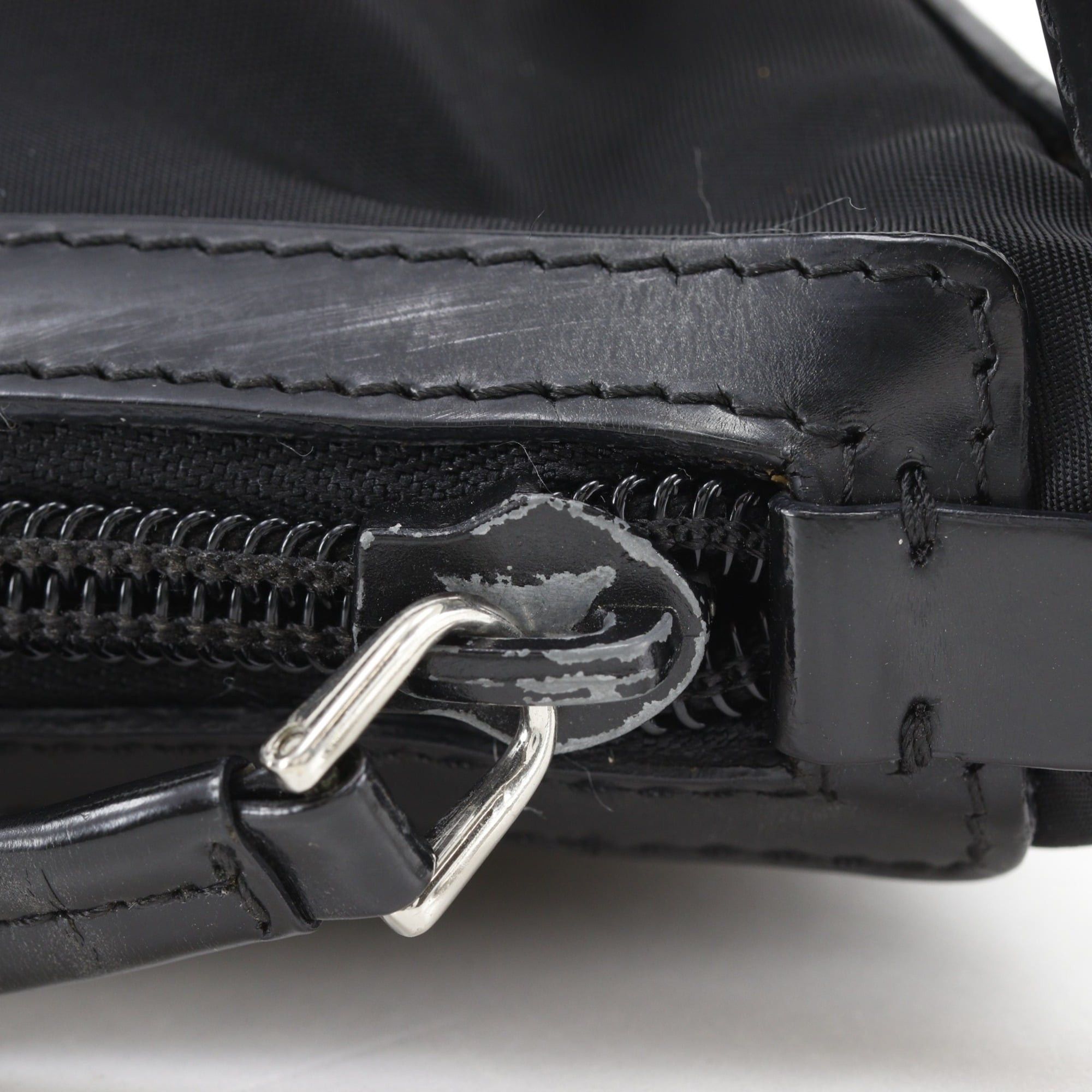 Prada Prada Shoulder Bag BR3212 Nylon NERO Black A5 Women's Size ONE SIZE - 10 Thumbnail