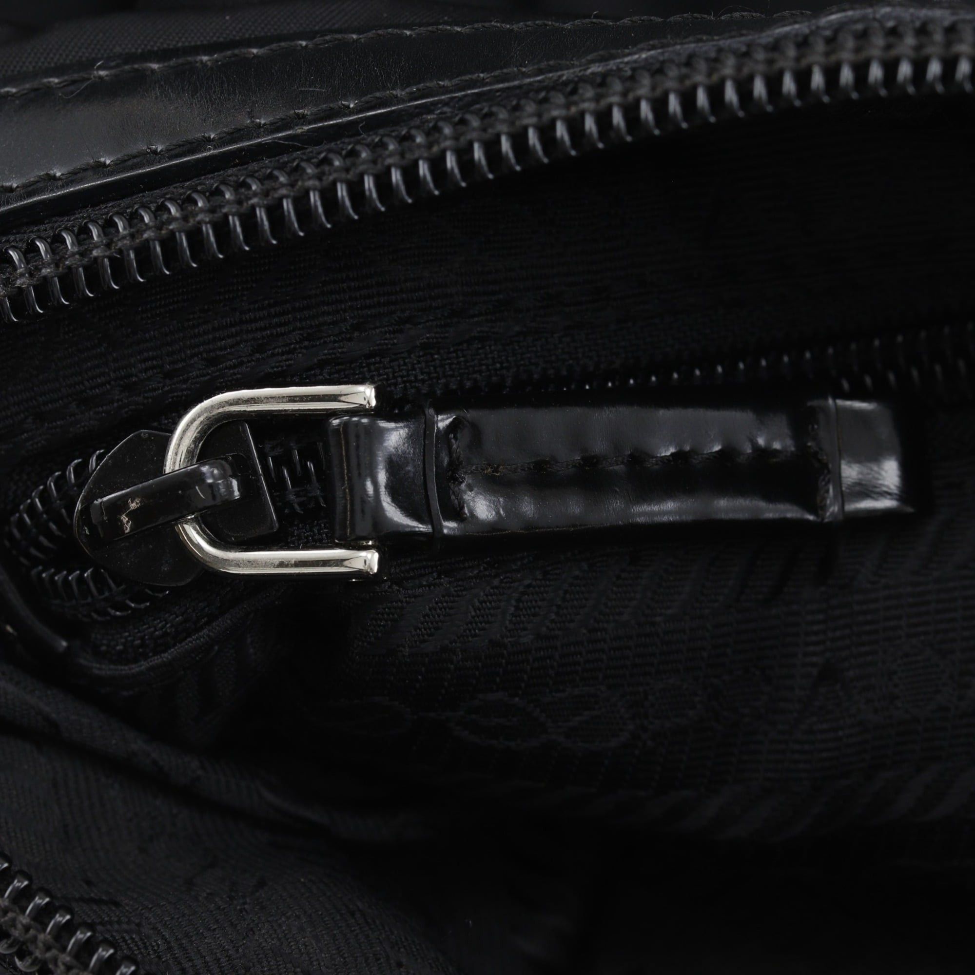 Prada Prada Shoulder Bag BR3212 Nylon NERO Black A5 Women's Size ONE SIZE - 11 Thumbnail