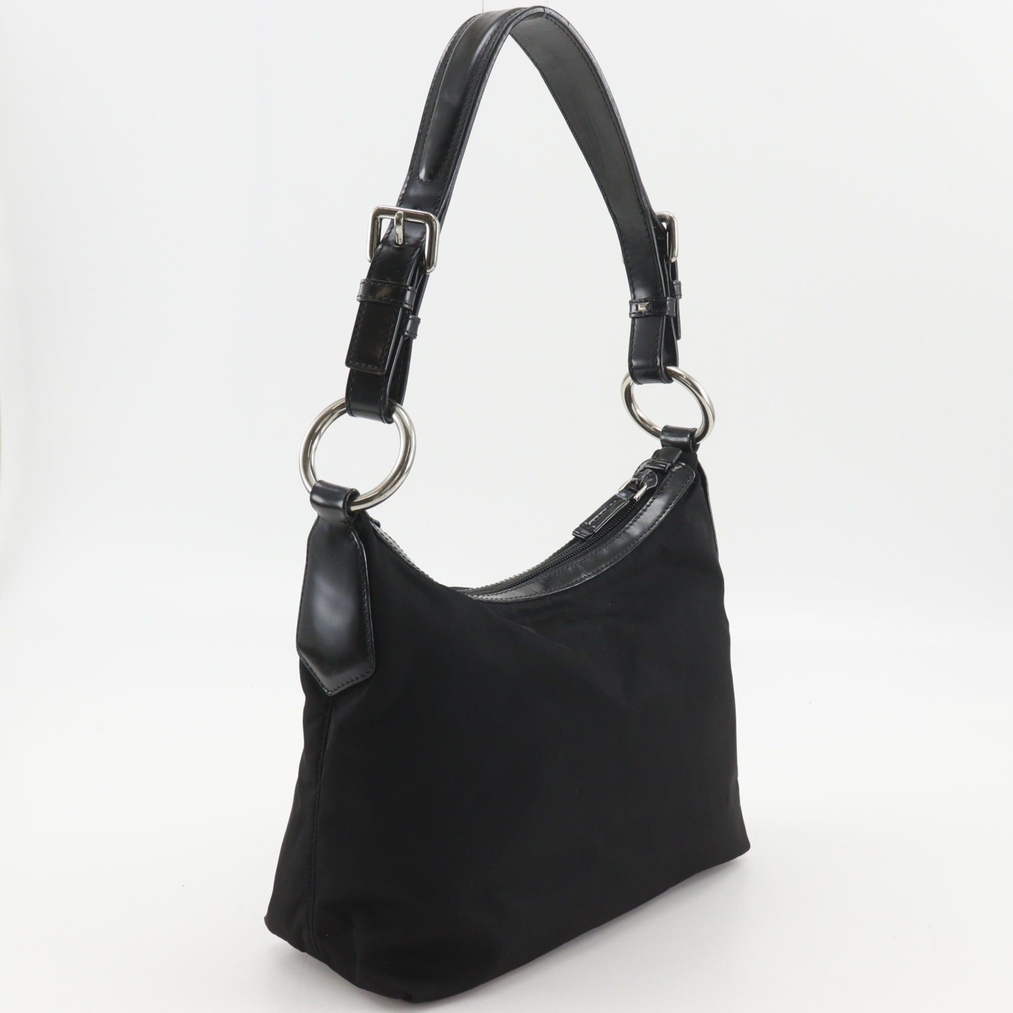 Prada Prada Shoulder Bag BR3212 Nylon NERO Black A5 Women's Size ONE SIZE - 3 Thumbnail