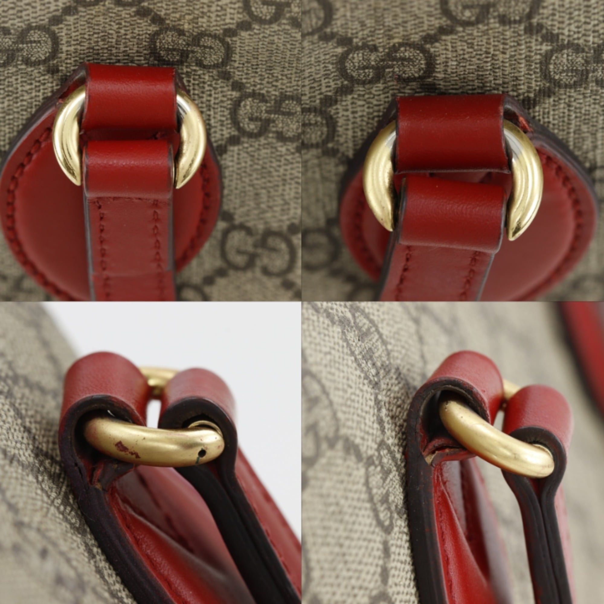 Gucci Gucci 2-Way Shoulder Handbag 429147 GG Supreme Canvas Brown A5 Magnetic Closure Bag for Women Size ONE SIZE - 14 Thumbnail