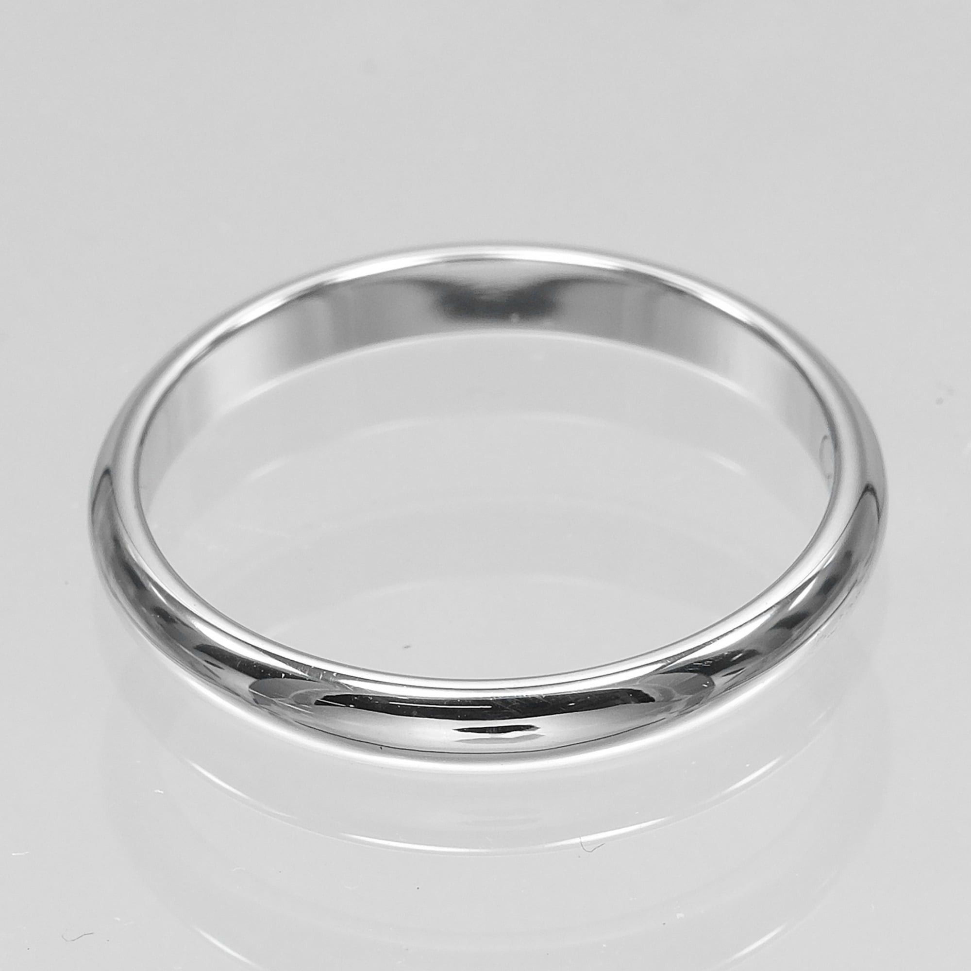 Cartier Cartier 1895 Wedding Ring, Size 8.5, 2.4mm, Pt950 Platinum, Approx. 2.56g. Size ONE SIZE - 7 Thumbnail
