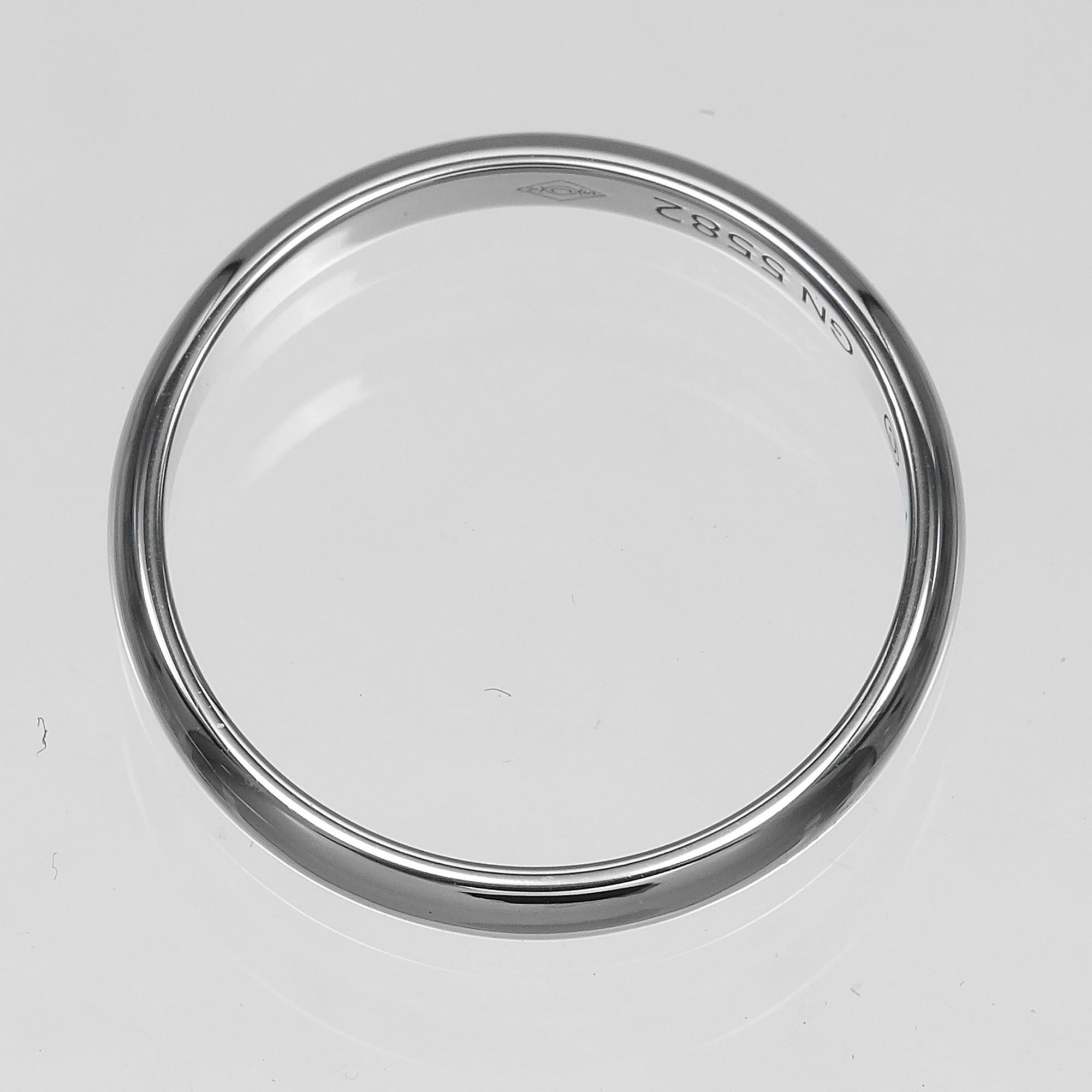 Cartier Cartier 1895 Wedding Ring, Size 8.5, 2.4mm, Pt950 Platinum, Approx. 2.56g. Size ONE SIZE - 10 Thumbnail