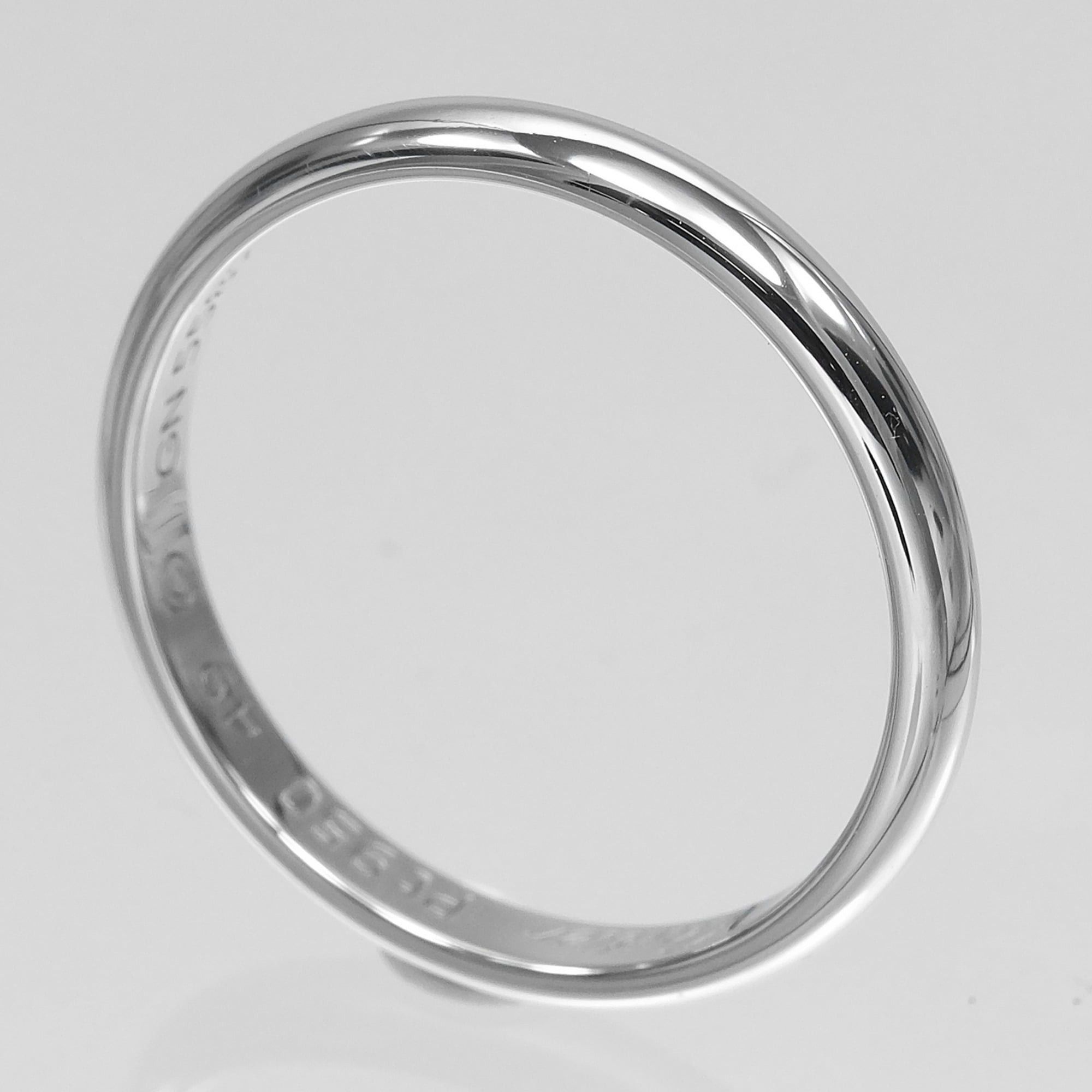 Cartier Cartier 1895 Wedding Ring, Size 8.5, 2.4mm, Pt950 Platinum, Approx. 2.56g. Size ONE SIZE - 3 Thumbnail