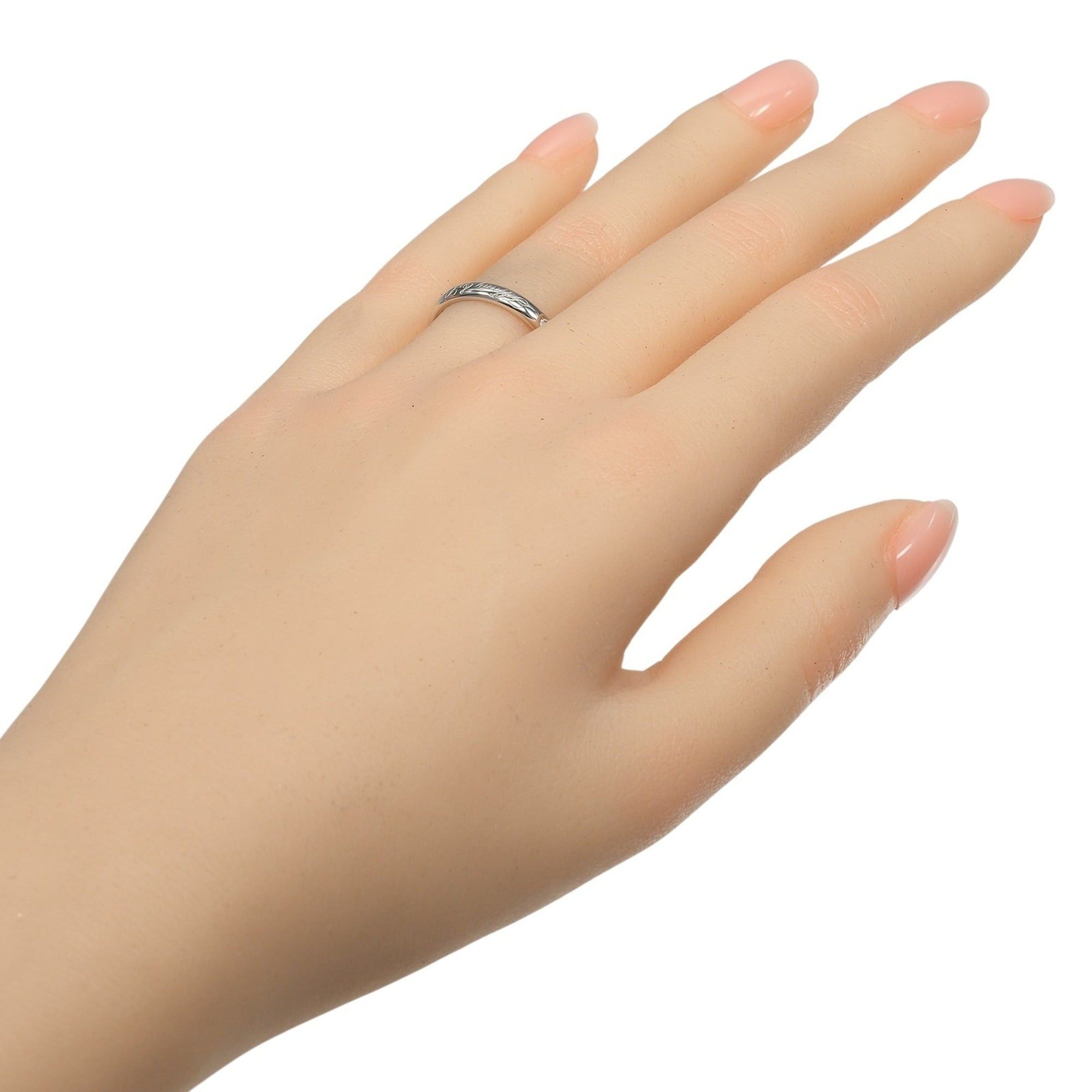Tiffany & Co. Tiffany & Co. Notes Lucida Ring, Size 12, Platinum 950, 3 Diamonds, Approx. 4.1g. Size ONE SIZE - 2 Thumbnail