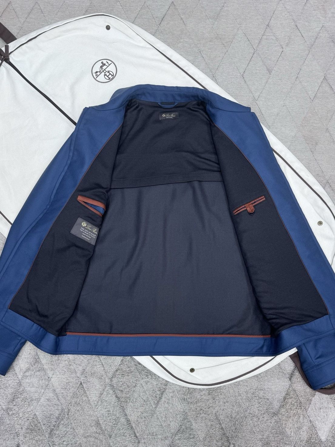 Loro Piana Loro Piana The Gift of Kings Zip-Up Jacket Size M Size US M / EU 48-50 / 2 - 3 Thumbnail