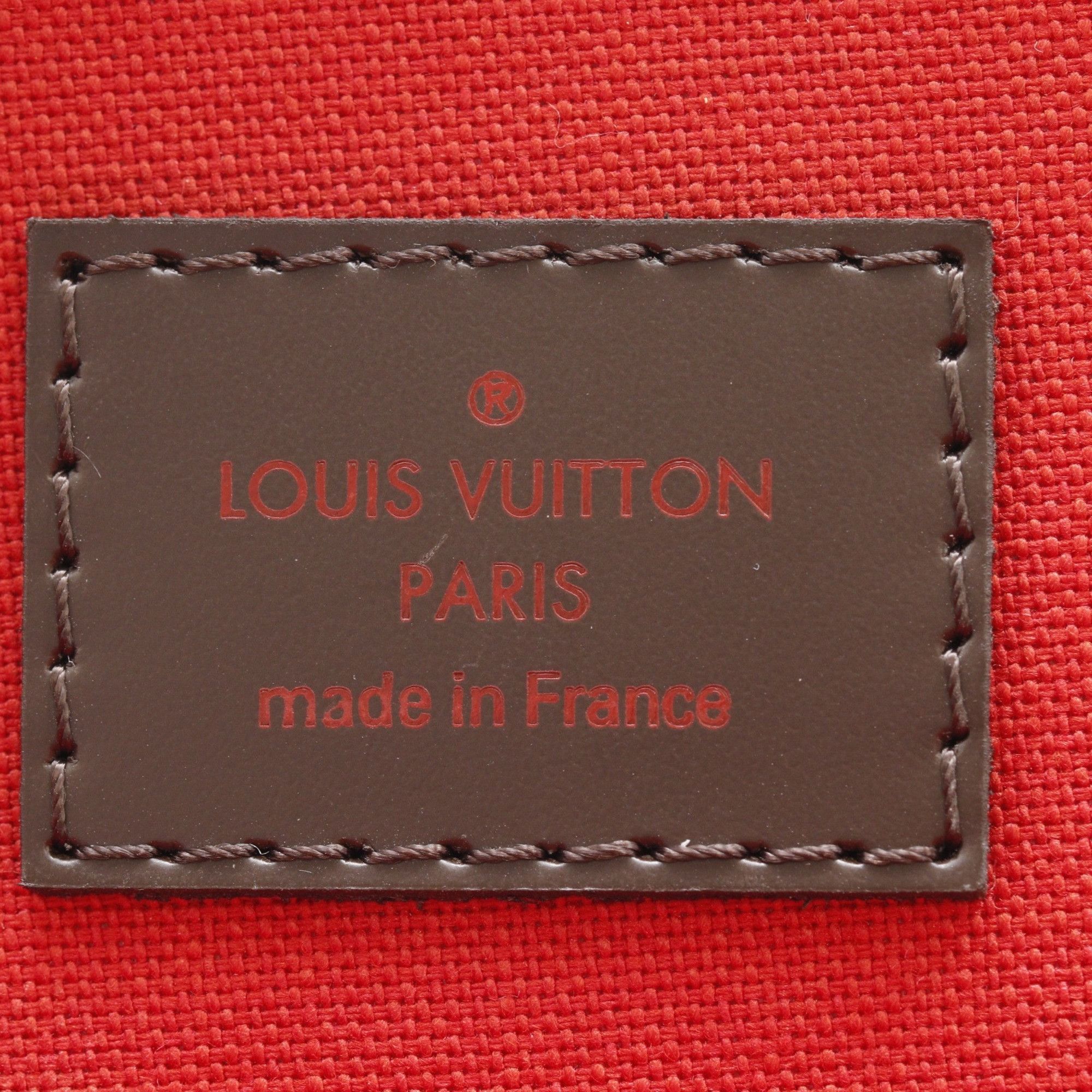 Louis Vuitton Louis Vuitton Verona MM Tote Bag N41118 Damier Canvas 2011 Brown VI1161 A4 Women's Size ONE SIZE - 17 Thumbnail