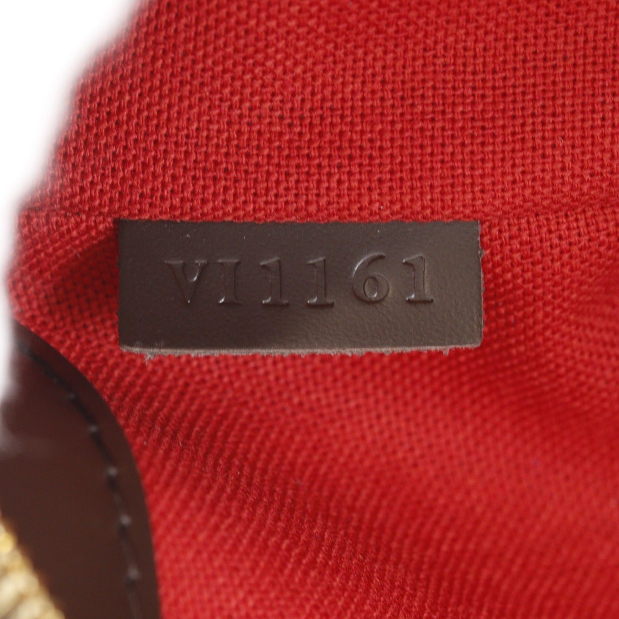 Louis Vuitton Louis Vuitton Verona MM Tote Bag N41118 Damier Canvas 2011 Brown VI1161 A4 Women's Size ONE SIZE - 18 Thumbnail